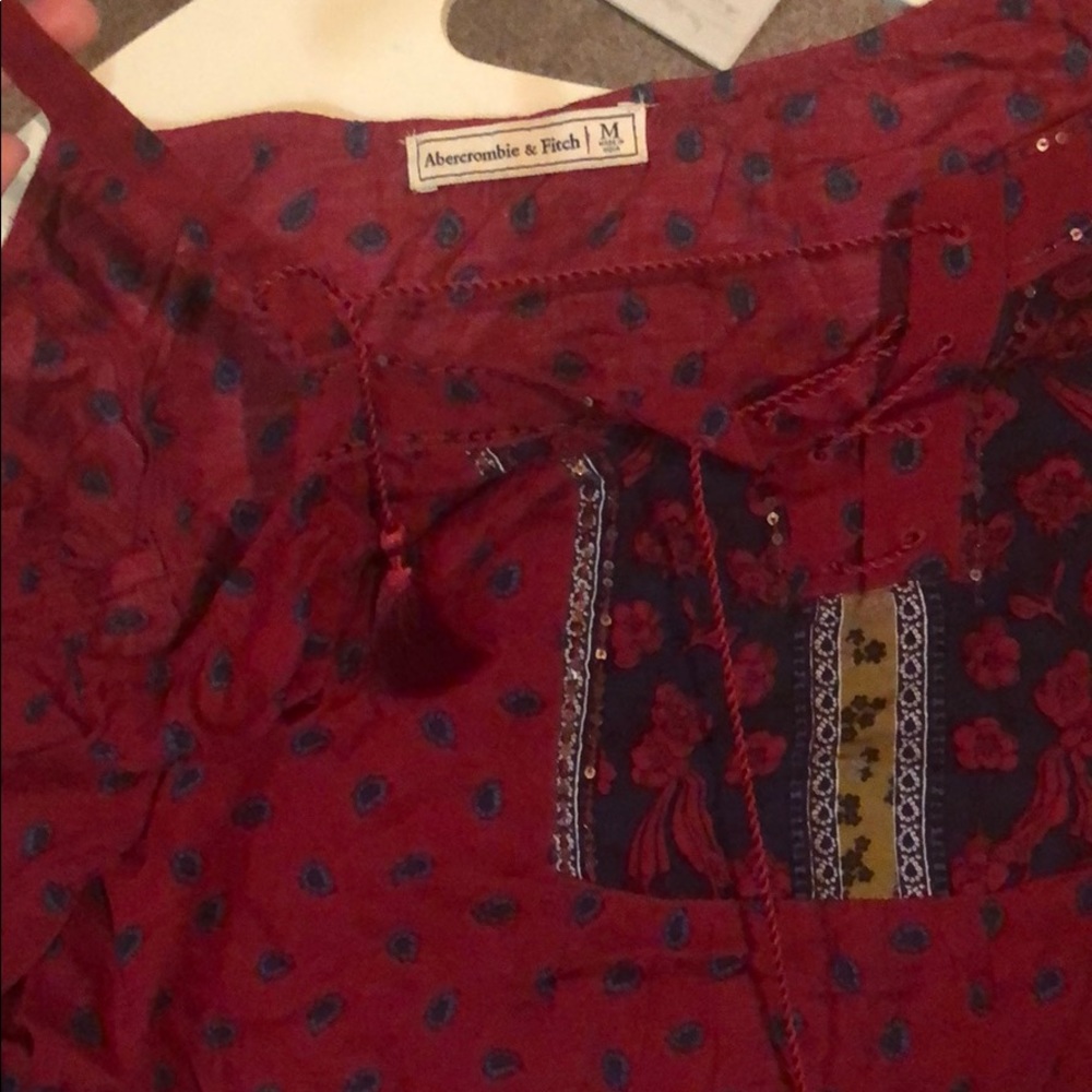 Abercrombie exclusive Sequin Top